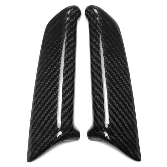 For Porsche 911 Carrera Targa Turbo 992 2020+ Inner Door Handle Grab Decor Dry Carbon Fiber Car Accessories