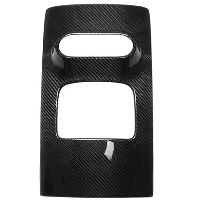 For Hyundai Ioniq 5 Ioniq 5N 2022+ Rear Seat Air Vent Cover Trim Dry Carbon Fiber Interior Accessories