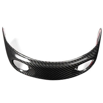 True Carbon Fiber Rear Seat USB Charge Cover Trim For Hyundai Ioniq 5 N 2023 2024 2025