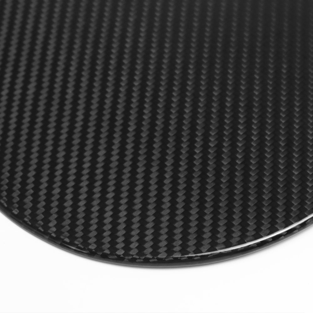 For Mustang S650 GT Dark horse EcoBoost Fuel Tank Cap Oil Gas Cover Real Carbon Fiber