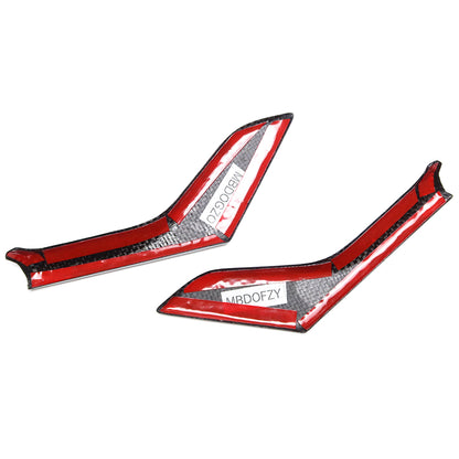 For Porsche 992 911 S/T Turbo S Carrera Targa 4S GTS GT3 RS Dakar 2020+ Interior Door Handle Cover Dry Carbon Fiber Car Accessories