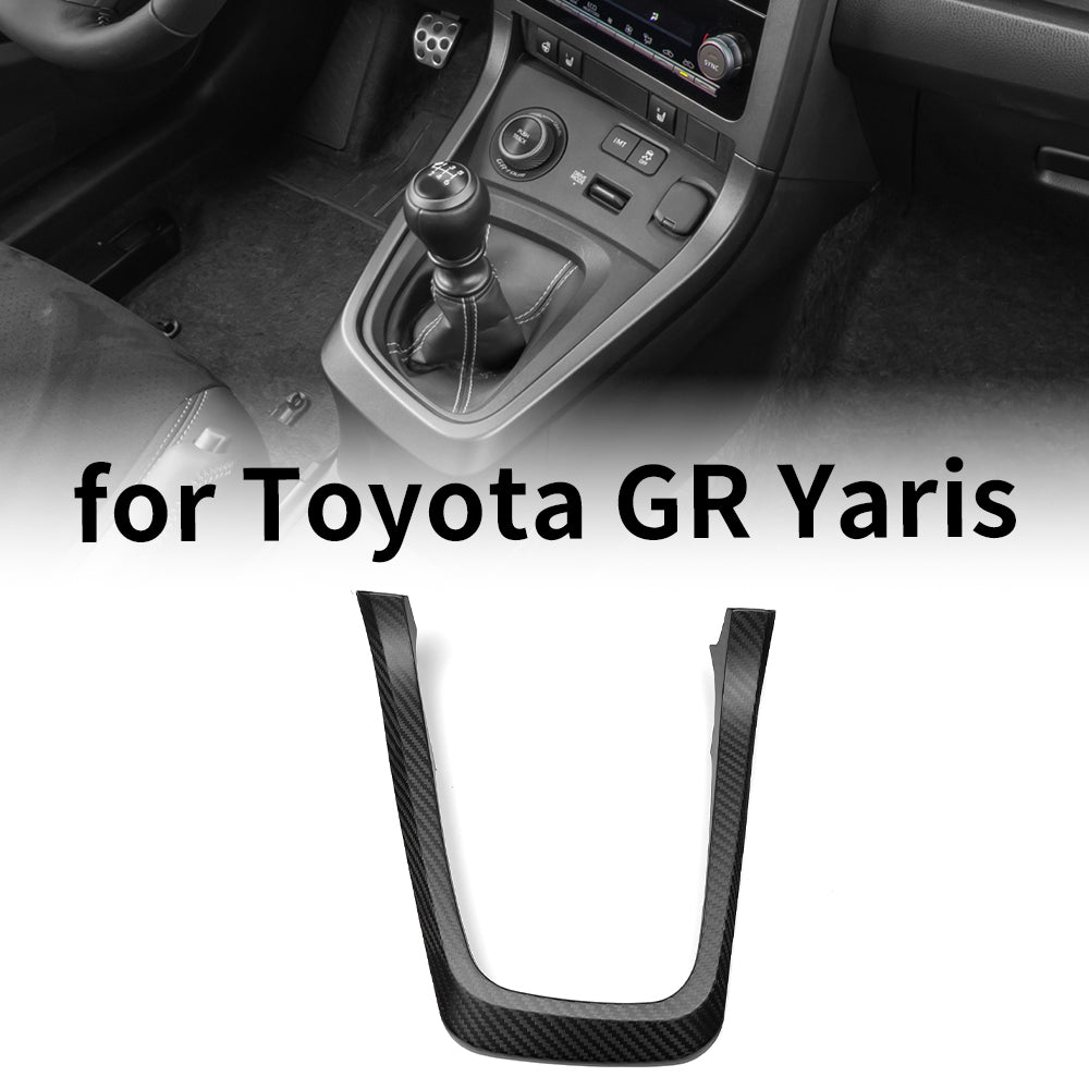 Dry Carbon Fiber Gear Shift Surrounding Bezel for Toyota GR Yaris XP210 2025 2025