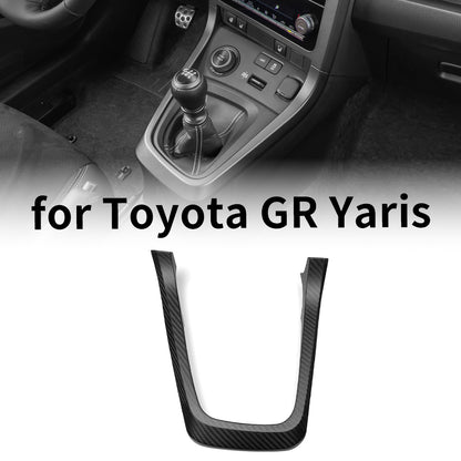 Dry Carbon Fiber Gear Shift Surrounding Bezel for Toyota GR Yaris XP210 2025 2025
