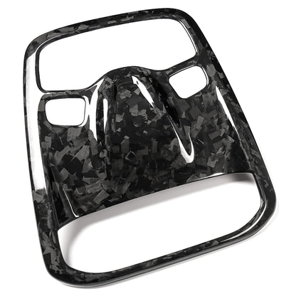 Car Roof Reading Light Lamp Trim For Lotus Emira I4 V6 Convertible Coupe 2022 2023 2024 2025, Genuine Carbon Fiber Decorative Cover Panel