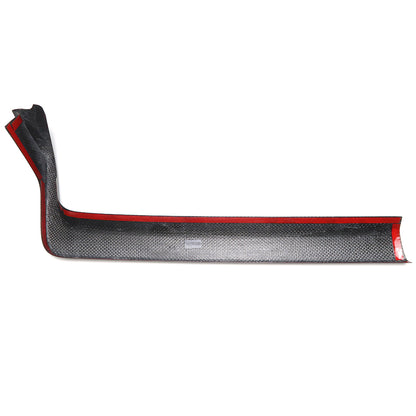 For Hyundai Ioniq 5 Ioniq 5N 2022+ Dash Passenger Side Panel Trim Cover Real Carbon Fiber