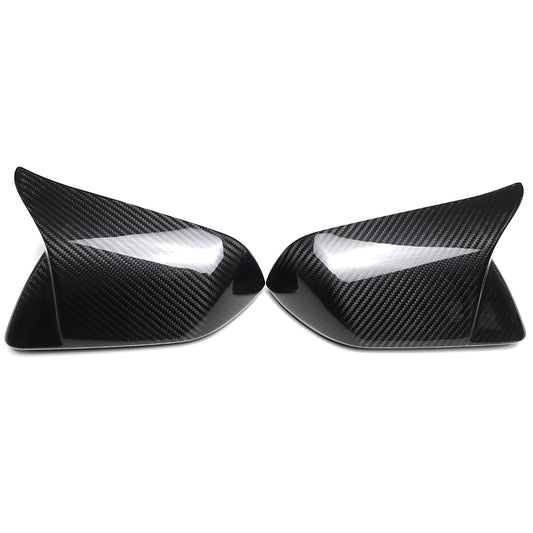 For Mustang S650 GT Dark horse Ecoboost Mirror Covers Overlay Real Carbon Fiber