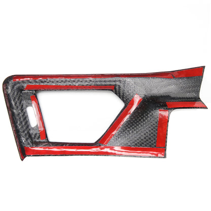 Dry Carbon Fiber Dashboard Side Air Vent Trim For BMW 3 Series G20 G21 G80 G81 M3 LCI 2023 2024 2025