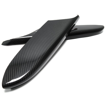 For Chevrolet Corvette C8 Stingray Z06 Z51 2020-2024 Inner Door Armrest Side Panel Trim Carbon Fiber Car Accessories