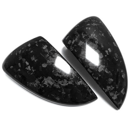 Real Dry Carbon Fiber Rearview Mirror Cover Trim For Lotus Emira V6 I4 GT4 Coupe HTC 2022 2023 2024 2025