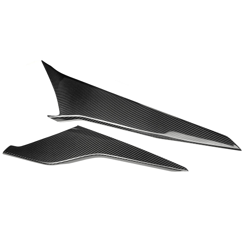 Pregreg Carbon Fiber For Corvette C8 2026+ Interior Center Console Gear Shift Side Panel 2PCS
