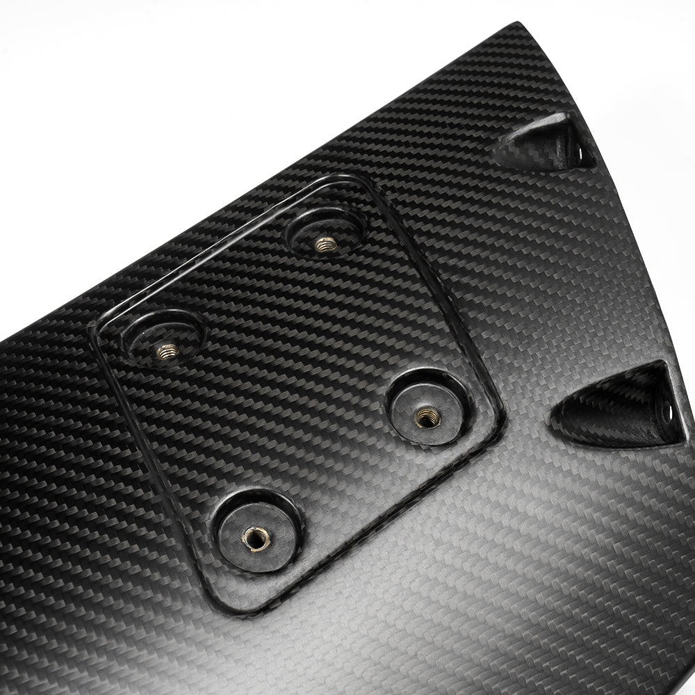 Dry Carbon Fiber Add-on Style Tailgate Spoiler for Ford Mustang S550 S650 Dark Horse GT 2015-Up Rear Trunk Spoiler