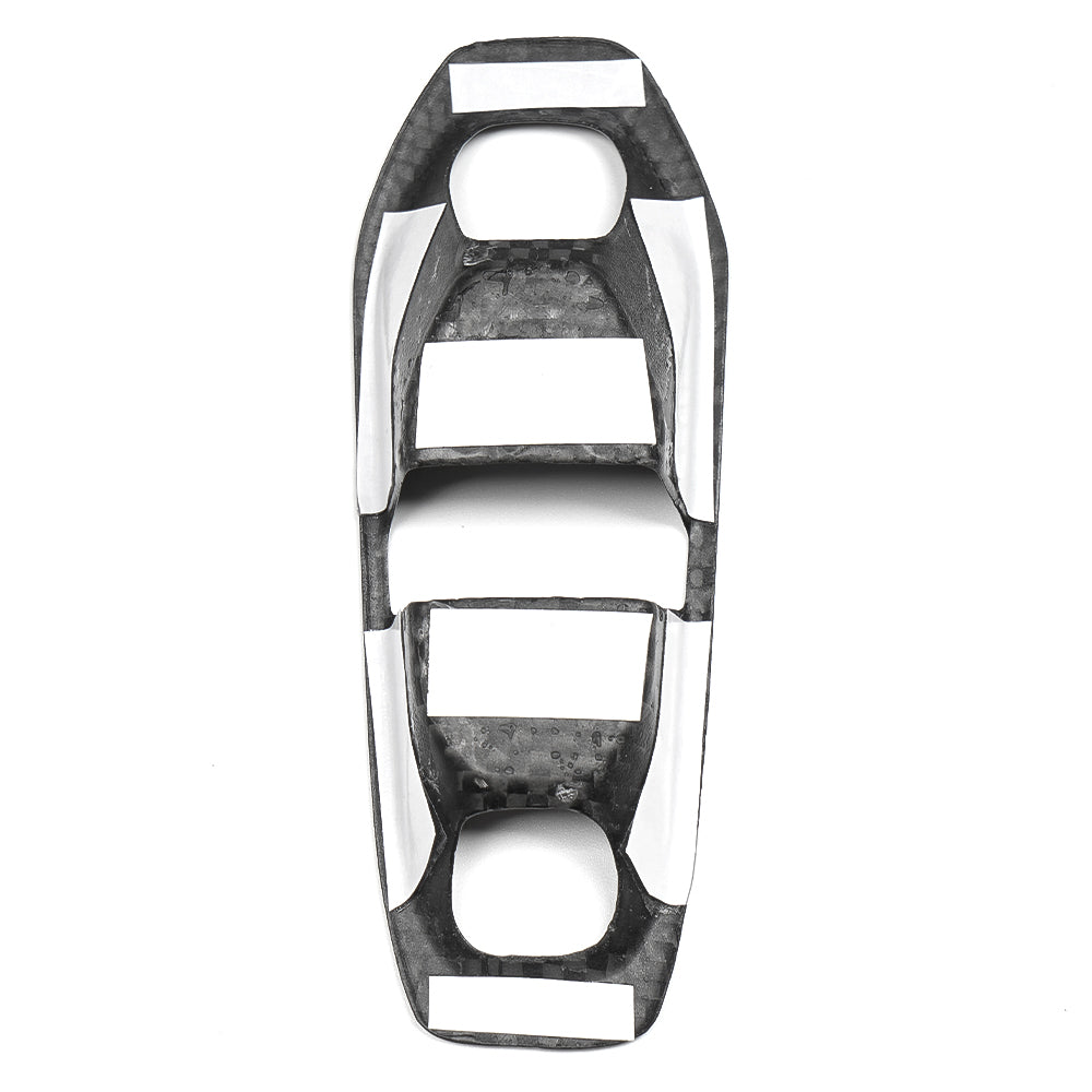 Dry Carbon Fiber Gear Shift Button Cover Trim For Corvette C8 Stingray 1LT 2026+