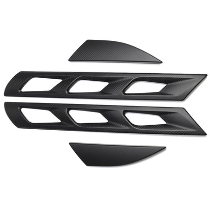 Dry Carbon Fiber Rear Window Roof Hood Vent Trims For Lotus Emira Coupe HTC V6 GT4 I4 Sports 2022 2023 2024 2025