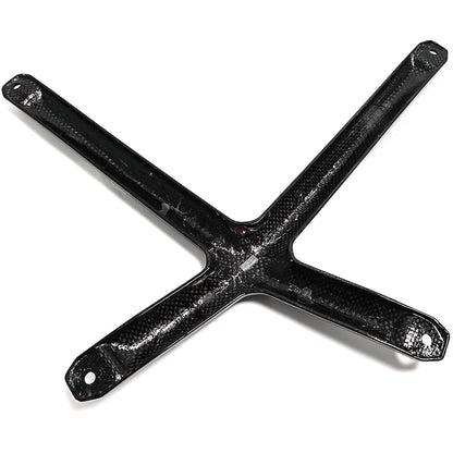 Real Carbon Fiber Engine Strut Tower Brace Bar For Corvette C8 Stingray Coupe HTC Z51 E-Ray 2020-2025, Engine Hood X Brace