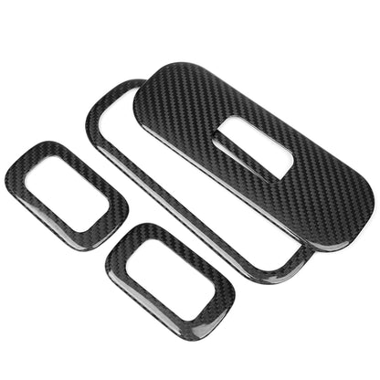 Real Carbon Fiber Door Window Switch Panel Cover Trim For Mercedes-Benz G Class G500 G550 W463a W464 G63 AMG 2019-2025