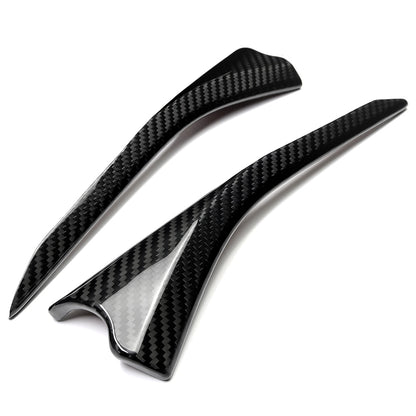 For Chevrolet Corvette C8 Stingray Z06 Z51 2020+Door Window Side Strips Trim Cover Dry Carbon Fiber Car Accessories