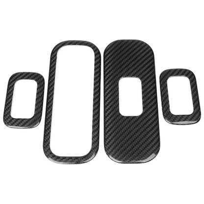 Real Carbon Fiber Door Window Switch Panel Cover Trim For Mercedes-Benz G Class G500 G550 W463a W464 G63 AMG 2019-2025