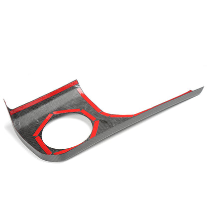 Dry Carbon Fiber Driver Side Vent Outer Frame For Toyota GR Yaris Hatchback 2025 2026, Speedometer Upper Trim Panel Cover