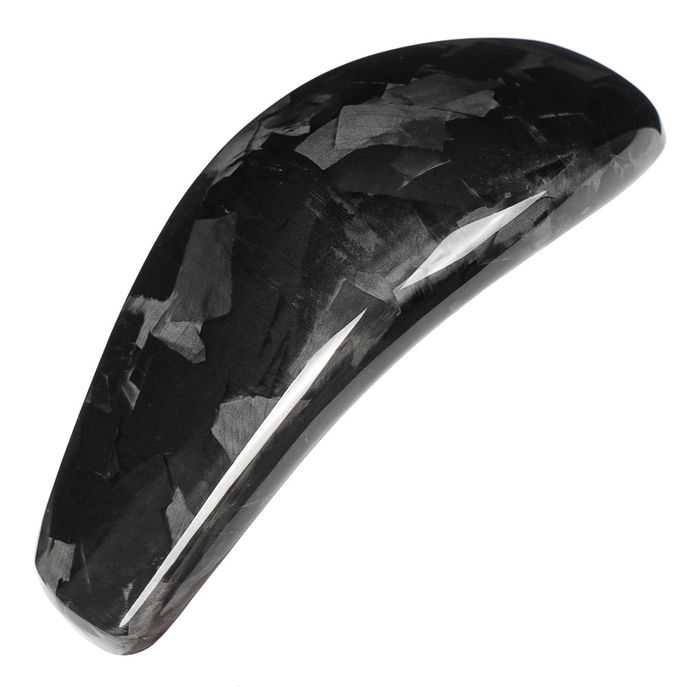 Real Dry Carbon Fiber Gear Shift Knob Head Trim for Lexus LC LC500 LC500h 2018 2019 2020-2026