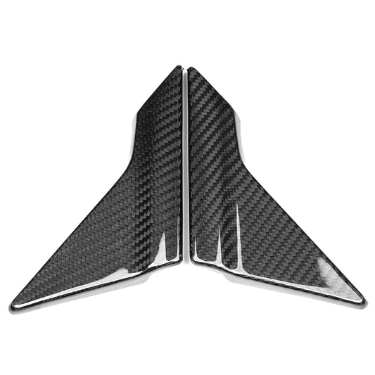 Real Carbon Fiber Front Window Triangle Cover Trim For Acura Integra Type S A-Spec 2023 2024 2025, Exterior Decor