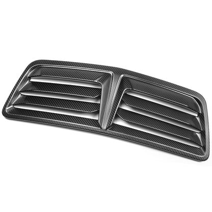 For Mustang S650 GT Dark horse Hood Bonnet Air Intake Vent Scoop Replacement Real Carbon Fiber