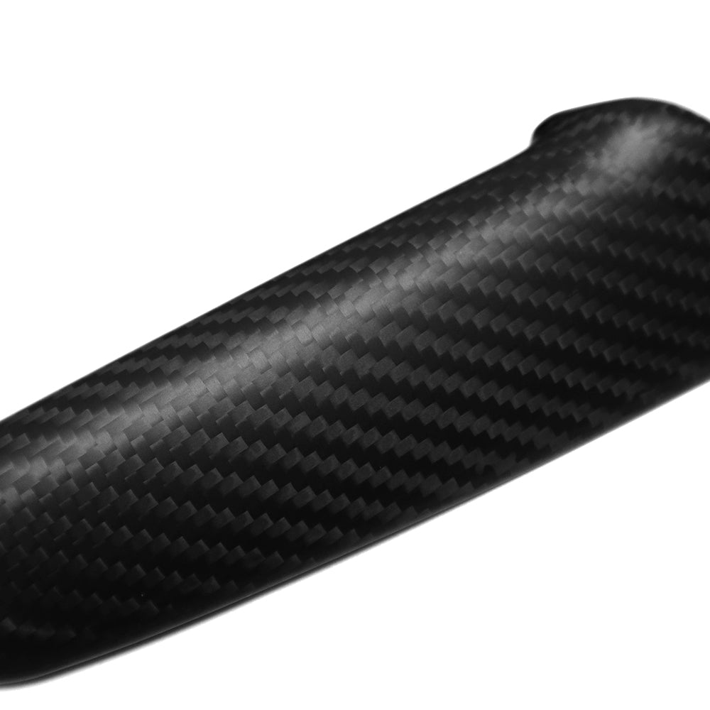 For Porsche 911 Carrera Targa Turbo 992 2020+ Inner Door Handle Grab Decor Dry Carbon Fiber Car Accessories