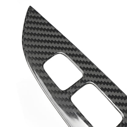 Dry Carbon Fiber 4PCS Inner Window Switch Panel Cover Trim For Genesis G70 Prestige IK Sport Advanced 2017 - 2025