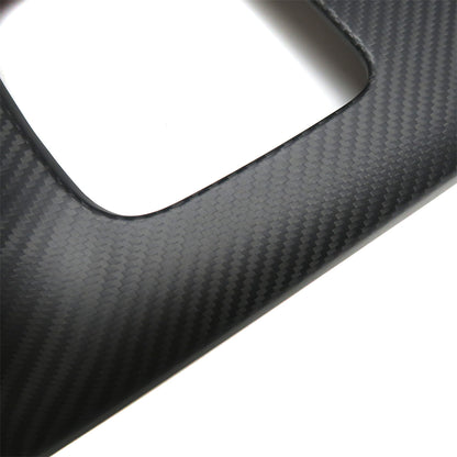 For Hyundai Ioniq 5 Ioniq 5N 2022+ Rear Seat Air Vent Cover Trim Dry Carbon Fiber Interior Accessories