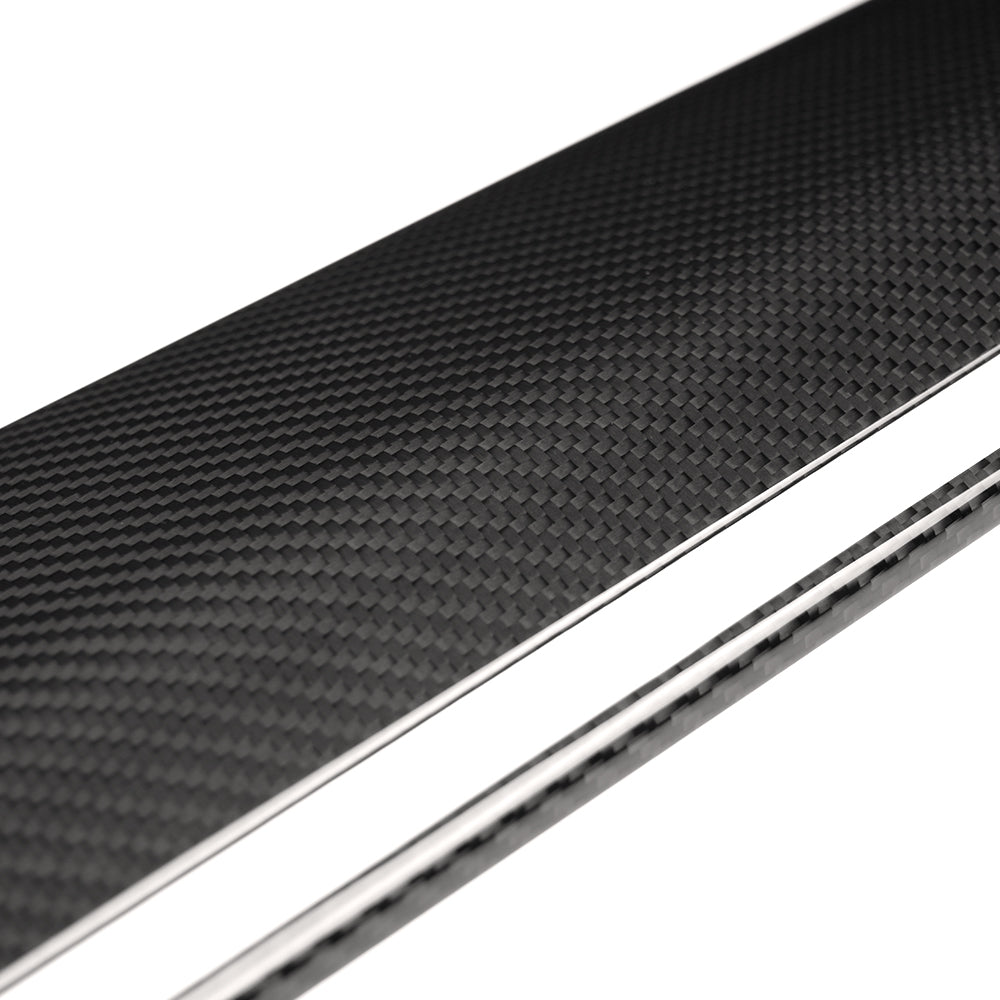 Dry Carbon Fiber Passage Side Glove Box Cover Trim for Ford F150 Raptor Lariat F-250 F-350 2021-2024 Dashboard Glove Compartment Cover