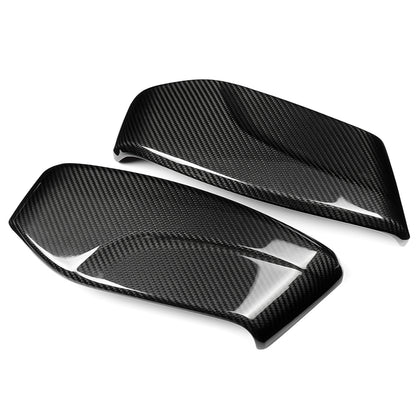 Dry Carbon Fiber Seat Belt Side Cover Trim For Corvette C8 Z51 Z06 Stingray Coupe Convertible 2020 - 2025