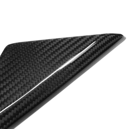 For Ford Mustang S650 GT Dark Horse Ecoboost 2024+ A Pillar Front Trangle Panel Cover Dry Carbon Fiber