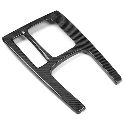 Dry Carbon Fiber Gear Shift Panel Cover Trim For Honda Civic Type R FL5 2023 2024 2025 2026, Center Console Shift Overlay