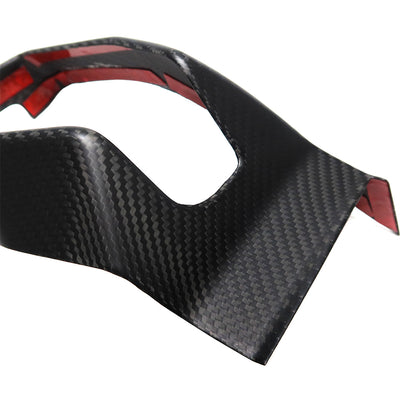 For Mustang S650 GT Dark horse EcoBoost Left Side Air Vent Frame Real Carbon Fiber