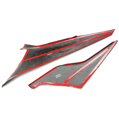 Pregreg Carbon Fiber For Corvette C8 2026+ Interior Center Console Gear Shift Side Panel 2PCS