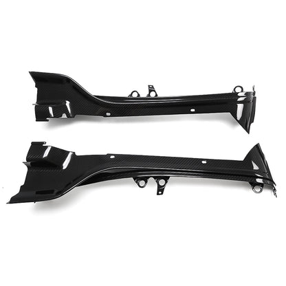 Dry Carbon Fiber Engine Bay Side Cover Trims For Lotus Emira V6 MT Sports 2022 2023 2024 2025