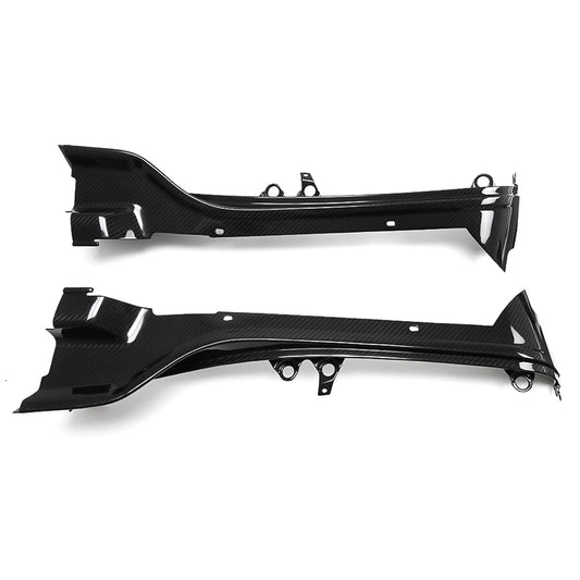 Dry Carbon Fiber Engine Bay Side Cover Trims For Lotus Emira V6 MT Sports 2022 2023 2024 2025