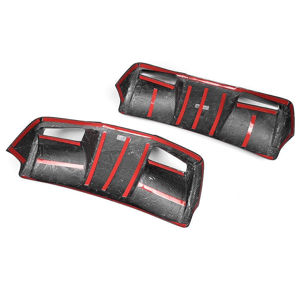 Dry Carbon Fiber Seat Backrest Cover Trim for Honda Civic Type R FL5 2023 2024 2025 2026