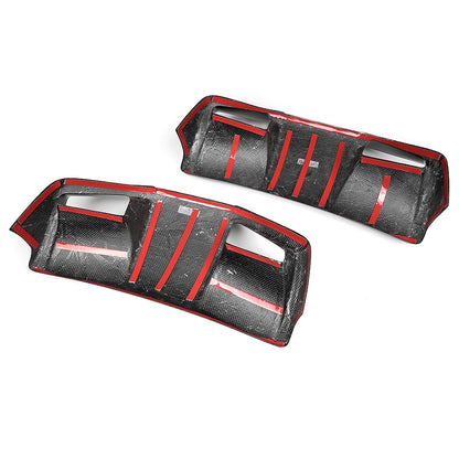 Dry Carbon Fiber Seat Backrest Cover Trim for Honda Civic Type R FL5 2023 2024 2025 2026
