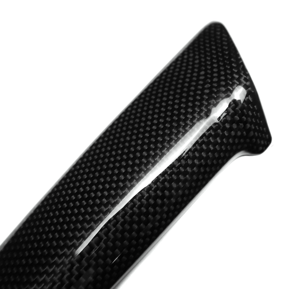 For Porsche 911 Carrera Targa Turbo 992 2020+ Inner Door Handle Grab Decor Dry Carbon Fiber Car Accessories