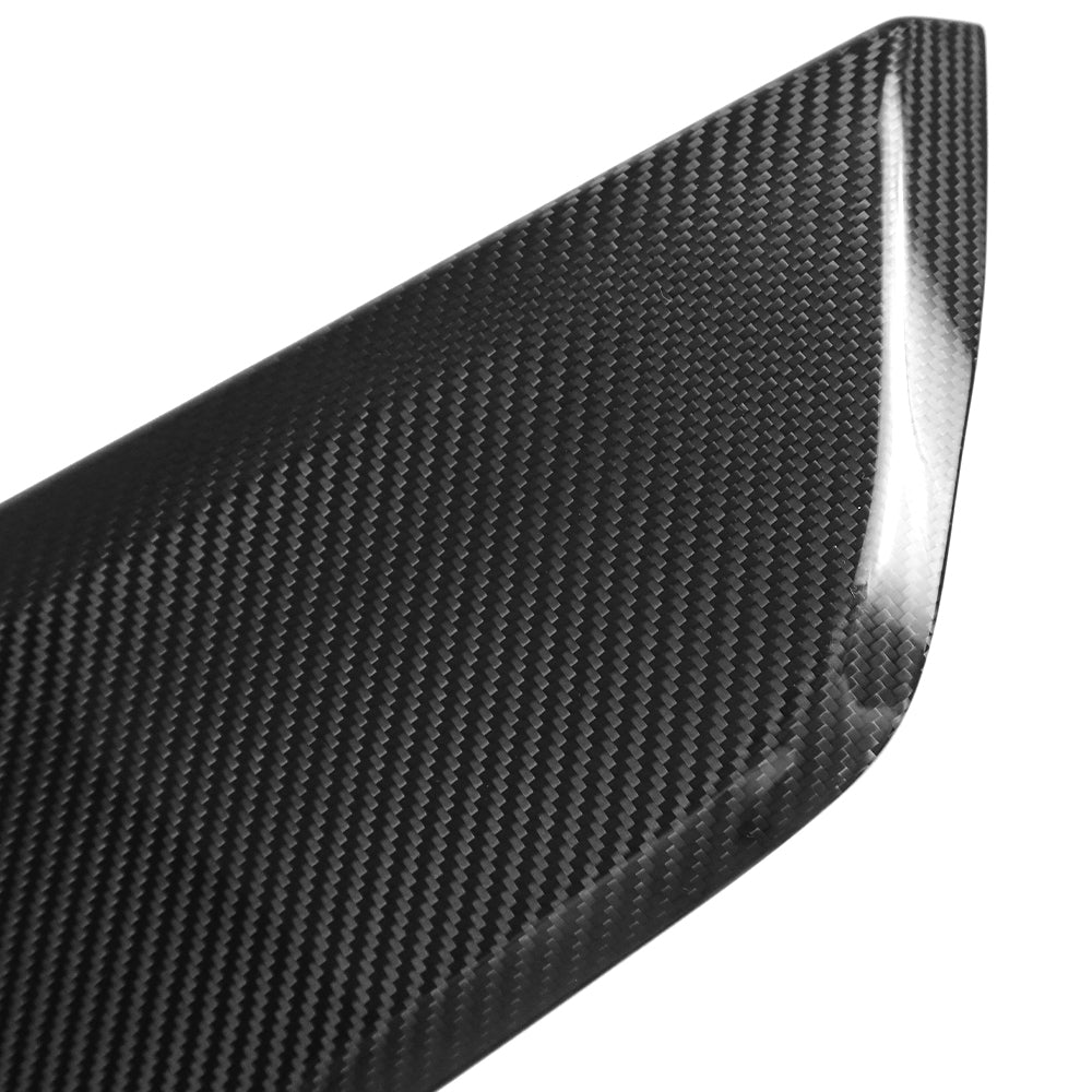 For Mustang S650 GT Dark horse EcoBoost 2024+Button E-brake Version Center Console Side Panel Trims Real Carbon Fiber