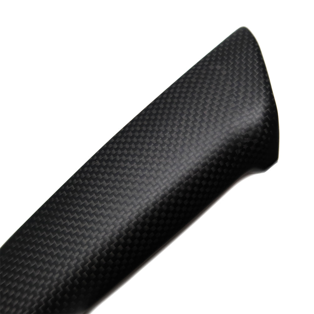 For Porsche 911 Carrera Targa Turbo 992 2020+ Inner Door Handle Grab Decor Dry Carbon Fiber Car Accessories