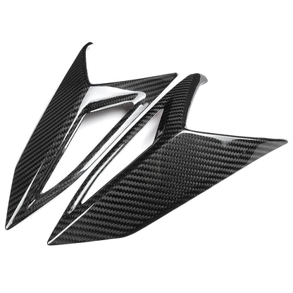 Dry Carbon Fiber Rear Light Lamp Trim For Corvette C8 Z06 Z51 ZR1 E-Ray 2020-2025, Tail Brake Light Cover