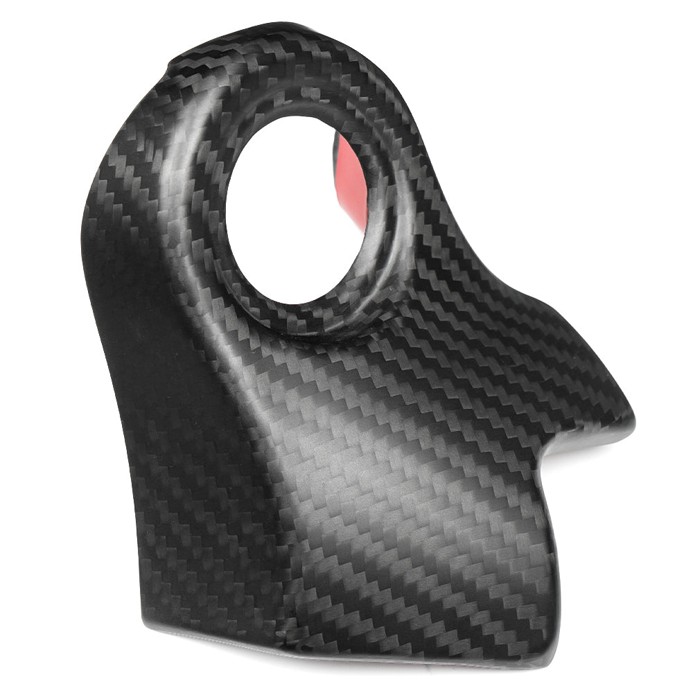 Real Dry Carbon Fiber Engine Start Button Cover Trim for Lexus IS IS500 IS350 IS300 2021 2022 2023 2024 2025 2026