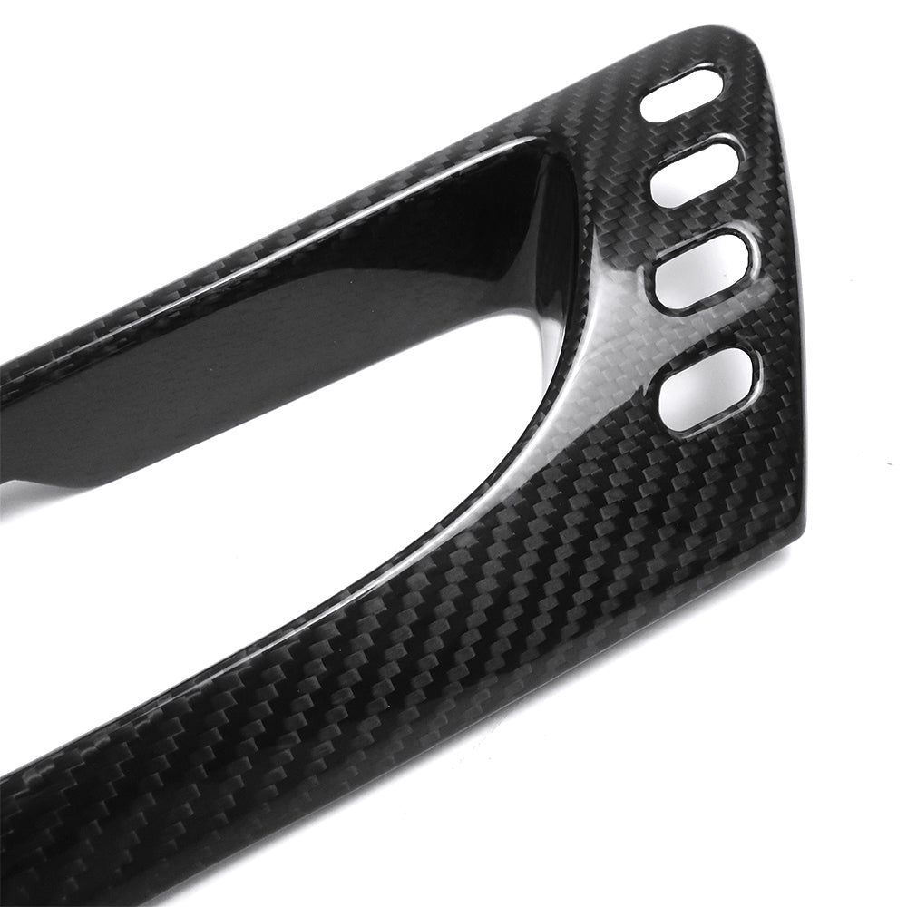 Real Carbon Fiber Front Rear Inner Door Handle Panel Cover Interior Accessories  For Lexus IS300 IS350 IS500 F SPORT 2014-2024