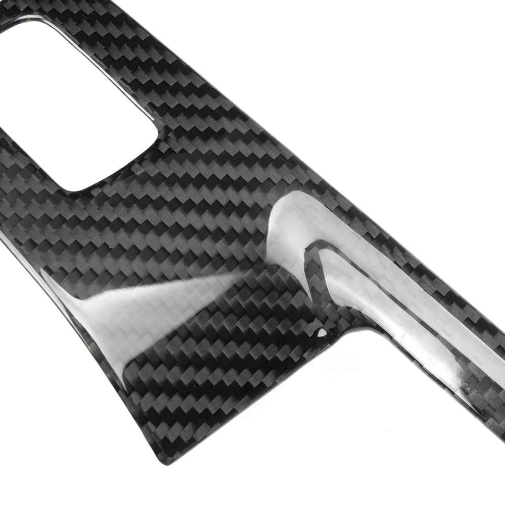 Dry Carbon Fiber 4PCS Inner Window Switch Panel Cover Trim For Genesis G70 Prestige IK Sport Advanced 2017 - 2025