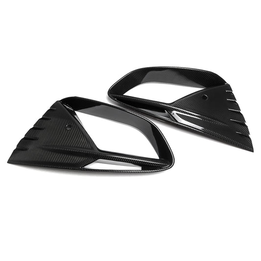 Prepreg Dry Carbon Fiber Front Bumper Side Vent Trim For Lotus Emira I4 V6 2022 2023 2024 2025