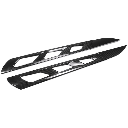 Dry Carbon Fiber Rear Window Roof Hood Vent Trims For Lotus Emira Coupe HTC V6 GT4 I4 Sports 2022 2023 2024 2025