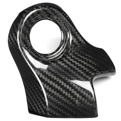 Real Dry Carbon Fiber Engine Start Button Cover Trim for Lexus IS IS500 IS350 IS300 2021 2022 2023 2024 2025 2026