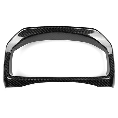 Dry Carbon Fiber Dash Instrument Surround Frame Cover For Toyota GR Yaris RS RZ Performance 2025 2026, Center Console Trim