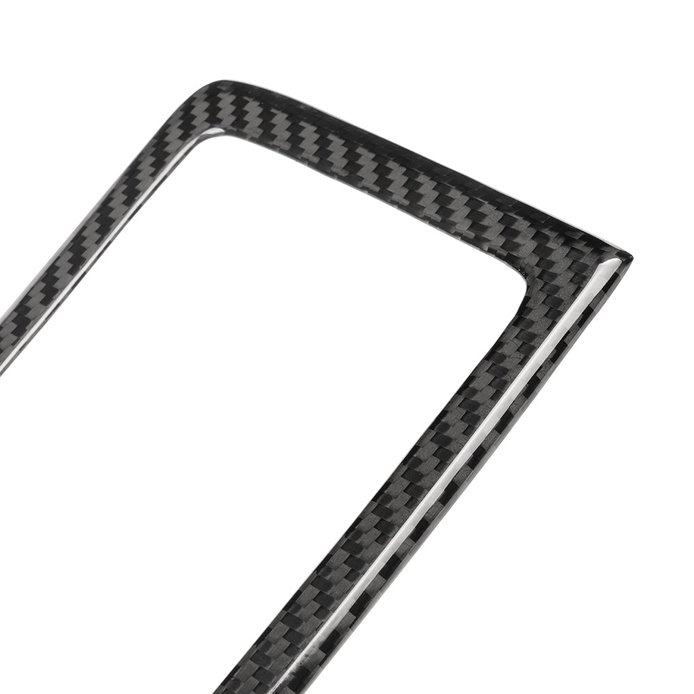 Dry Carbon Fiber Gear Shift Panel Cover Trim For Genesis G70 Prestige IK Sport Advanced 2017 - 2025